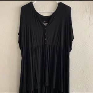 Super soft knit Hi-low blouse